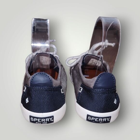 Sperry Shoes Youth 3 M Boys Bodie Washable Low Sneakers SCK263443 Gray - Picture 6 of 11